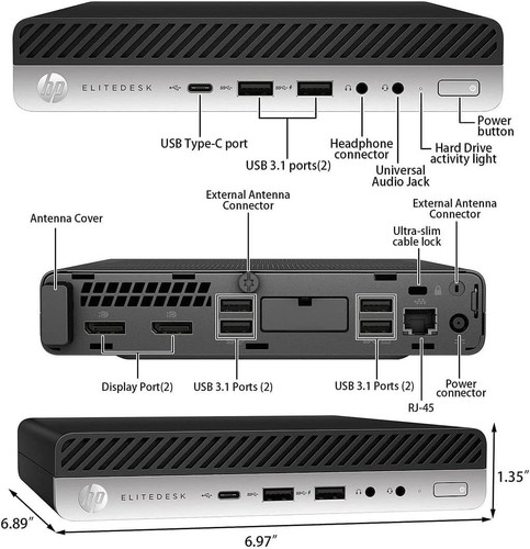 Elitedesk 800 mini pc - hp,