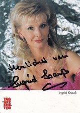 Autografo - Ingrid Krauss