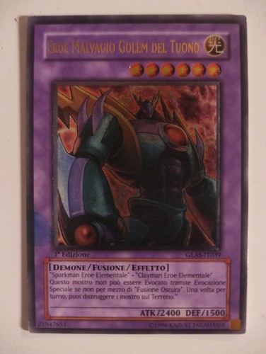 Eroe malvagio golem del tuono - eroe,