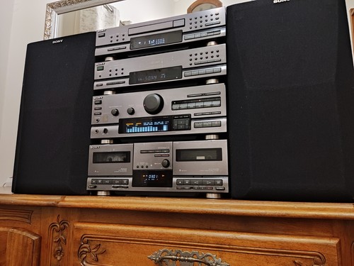Chaîne hifi sony - chaîne, d607