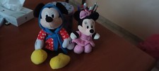 Peluche Topolino In Accappatoio E Minnie