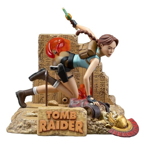 Tomb raider 1996 statue lara - tomb,