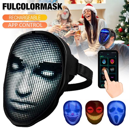 Maschera halloween led - halloween,