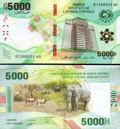 Stati centrafricani 5000 - stati,