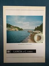 Rarissima Pubblicita’ LANCIA FLAMINIA Coupe’ PININFARINA 1961