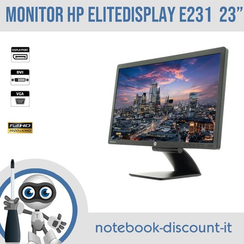 Monitor elitedisplay e231 - hp,
