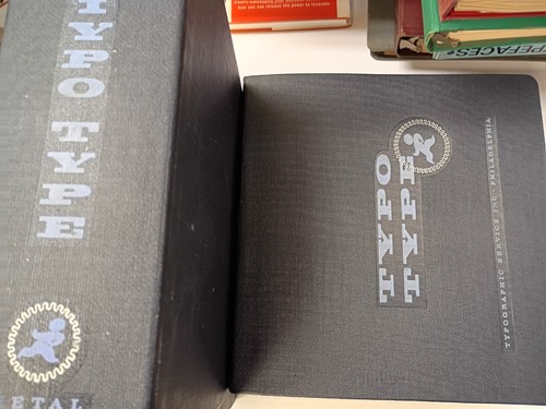Vintage type specimen - vintage,
