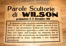 1915-1918 - PRIMA GUERRA MONDIALE - MANIFESTO DI PROPAGANDA 100 X 70