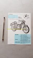 Aeromere Capriolo 125 Gran Turismo 1959 depliant moto originale ITALIANO