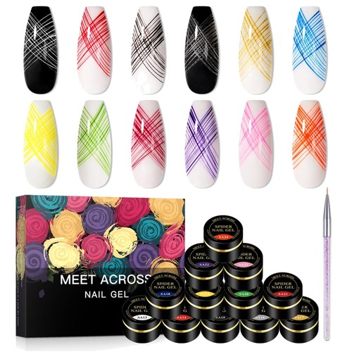 Lussuoso set gel - nail, 12