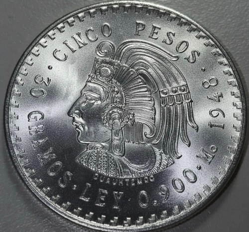 Messico pesos 1948 - messico, 5