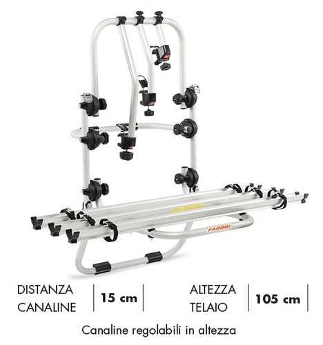 Portabici posteriore fabbri - portabici,