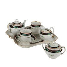 Servizio Tete a Tete in Porcellana Vecchia Parigi 1860 ca.