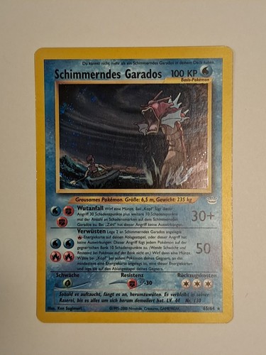 Garados scintillante tedesco - garados, (tedesco