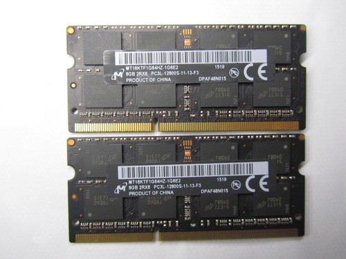 Memoria micron 2 x 8 - micron,