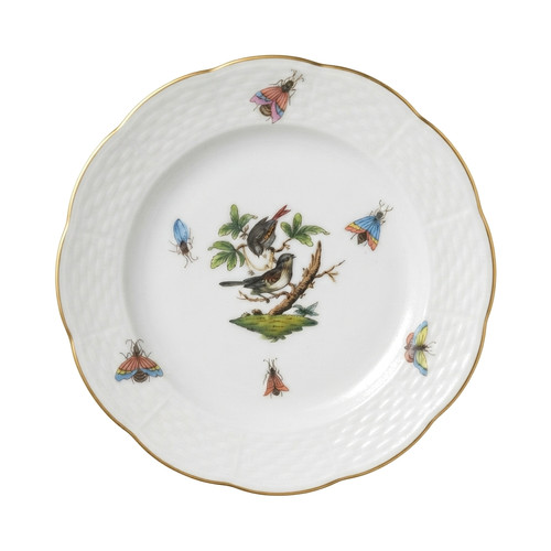 Herend rothschild bird - herend, round