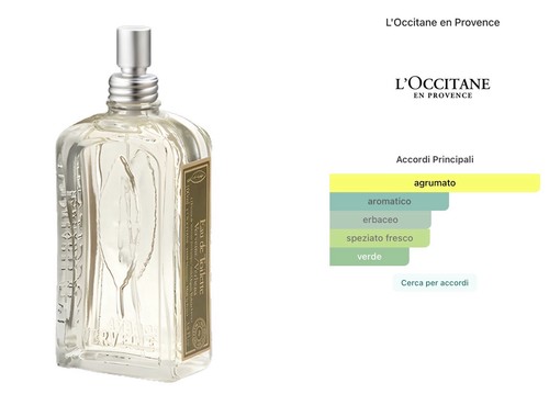 Occitane verveine 100 ml - l,
