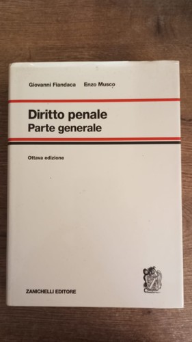 Diritto penale parte - diritto, generale