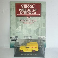 FIAT 1100 ELR  PIRELLI 1952 CON FASCICOLO SCALA 1/43