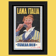 Anni ' 40  * Pubblicità Originale "Lama Italia - GROS MONTI, Mi Solletica, Itali