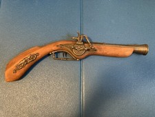 Riproduzione Decorativa di Pistola a Pietra Focaia in Legno e Metallo