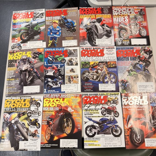 Cycle world magazine complete - cycle,