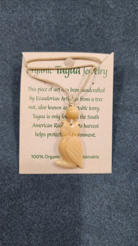 Collana gufo tagua - collana,