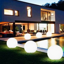 Lampada a sfera da giardino