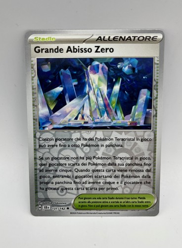 Carta pokemon grande abisso - carta,
