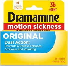 Dramamine originale, sollievo