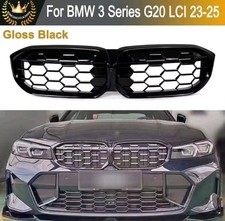 Griglia BMW Serie 3 G20 G21 Restyling 2023/2025 Paraurti Anteriore Nero Lucido 