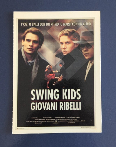Cartolina film swing kids - cartolina,