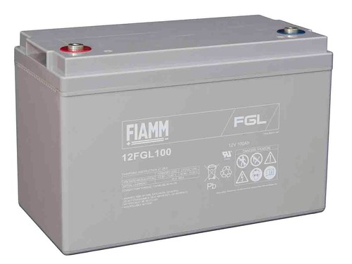 Fiamm 12fgl100 batteria agm - batteria,
