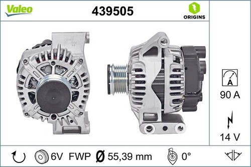 Alternatore valeo 439505 3 - valeo, 1.3