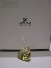SWAROVSKI CUORE GIALLO NUOVO