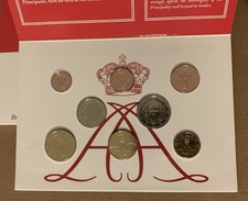 Serie Divisionale Monaco 2025, 8 valori Fior Di Conio