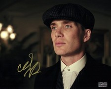 Foto firmata Peaky Blinders autografata 8 x 10 certificato di autenticità