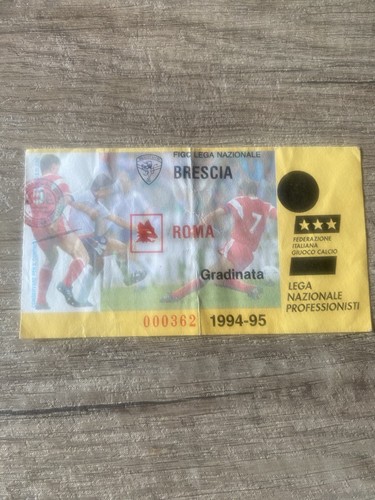 Brescia roma biglietto ticket - brescia-roma, biglietto/ticket