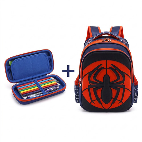 Zaino spiderman astuccio - zaino, +