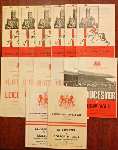 Gloucester programmi rugby