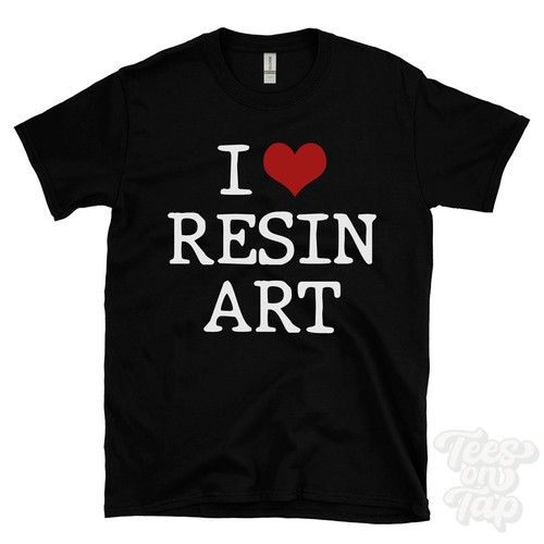 Maglietta arte resina amo - arte,