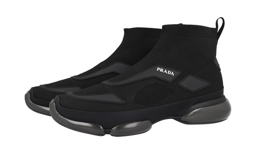 Sneaker alte prada tessuto - sneaker,