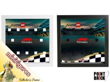 Cornice Display 27cm per LEGO 71049 MINIFIGURES Monoposto F1 da collezione