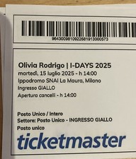 biglietti concerto Olivia
