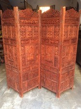 Paravento separè indiano a QUATTRO ante
