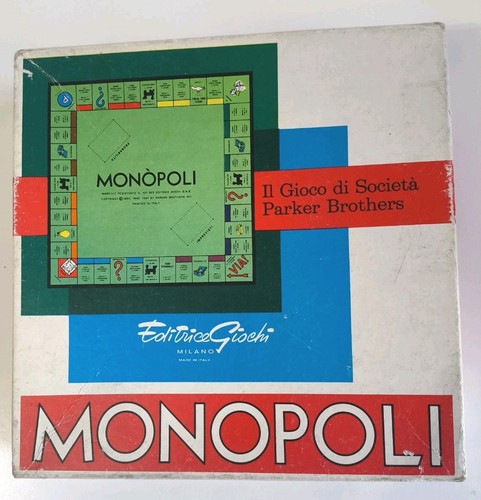 Gioco scatola monopoli - gioco, in