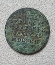 PAPAL STATES  PIO VII  MEZZO