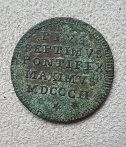 Papal states pio vii mezzo - papal,