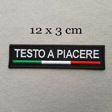 PATCH PERSONALIZZATA RICAMATA
