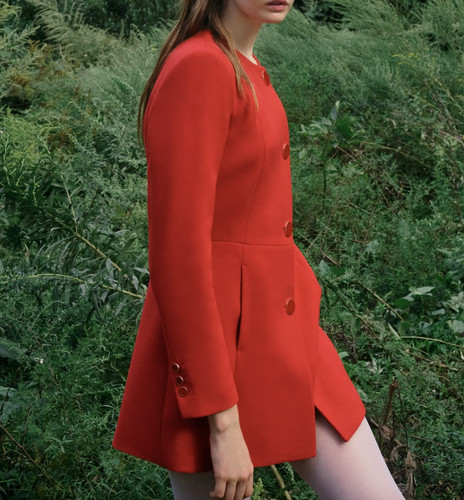 Nwt zara women frock coat - nwt,